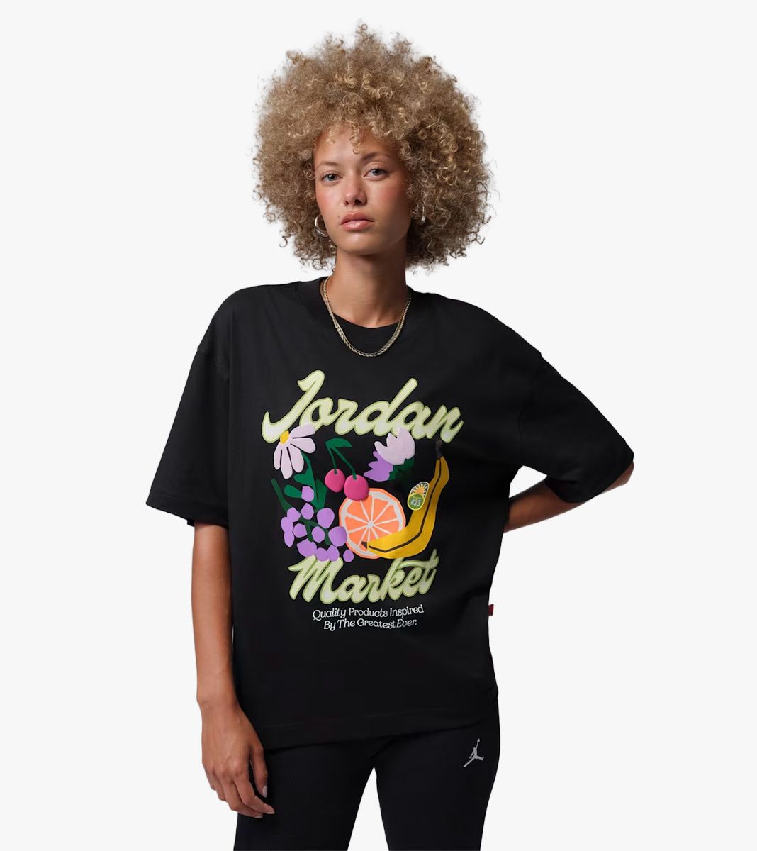 Harmaa W J MARKET OVS TEE