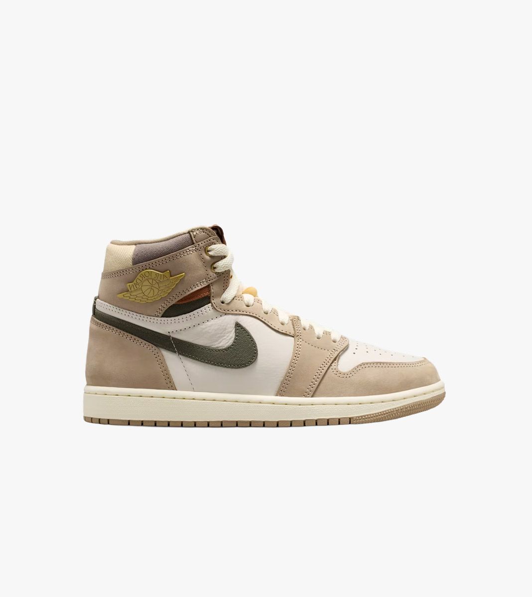 Beige WMNS AIR JORDAN 1 RETRO HI OG