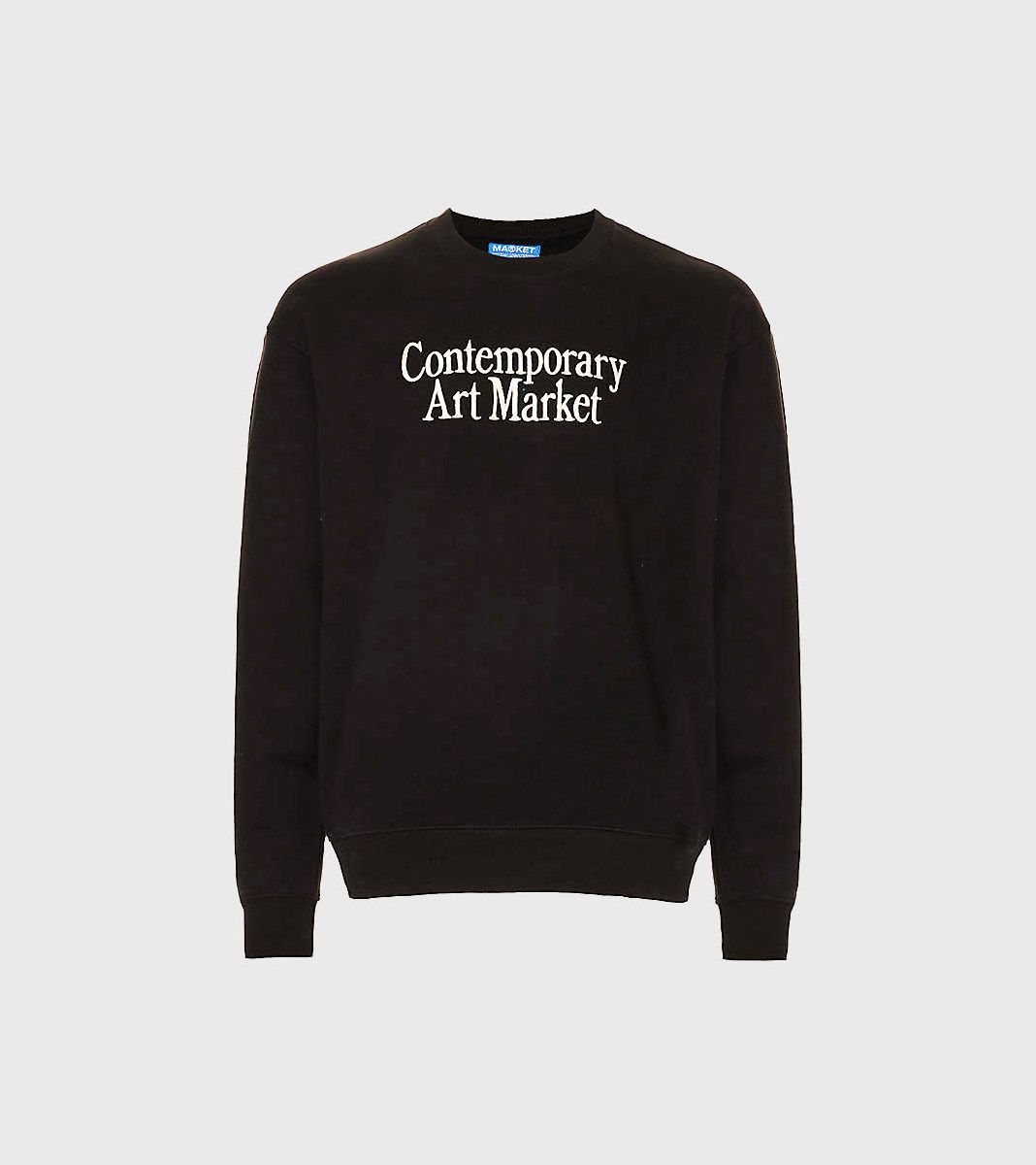 Must Contemporary art market crewneck sweatshirt