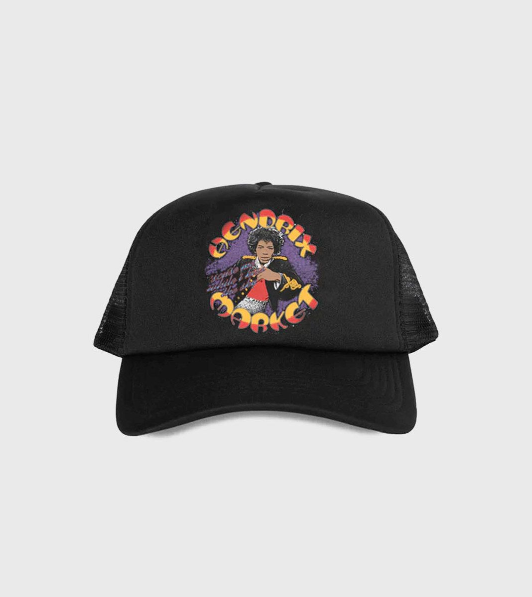 Juoda Kiss the sky trucker hat