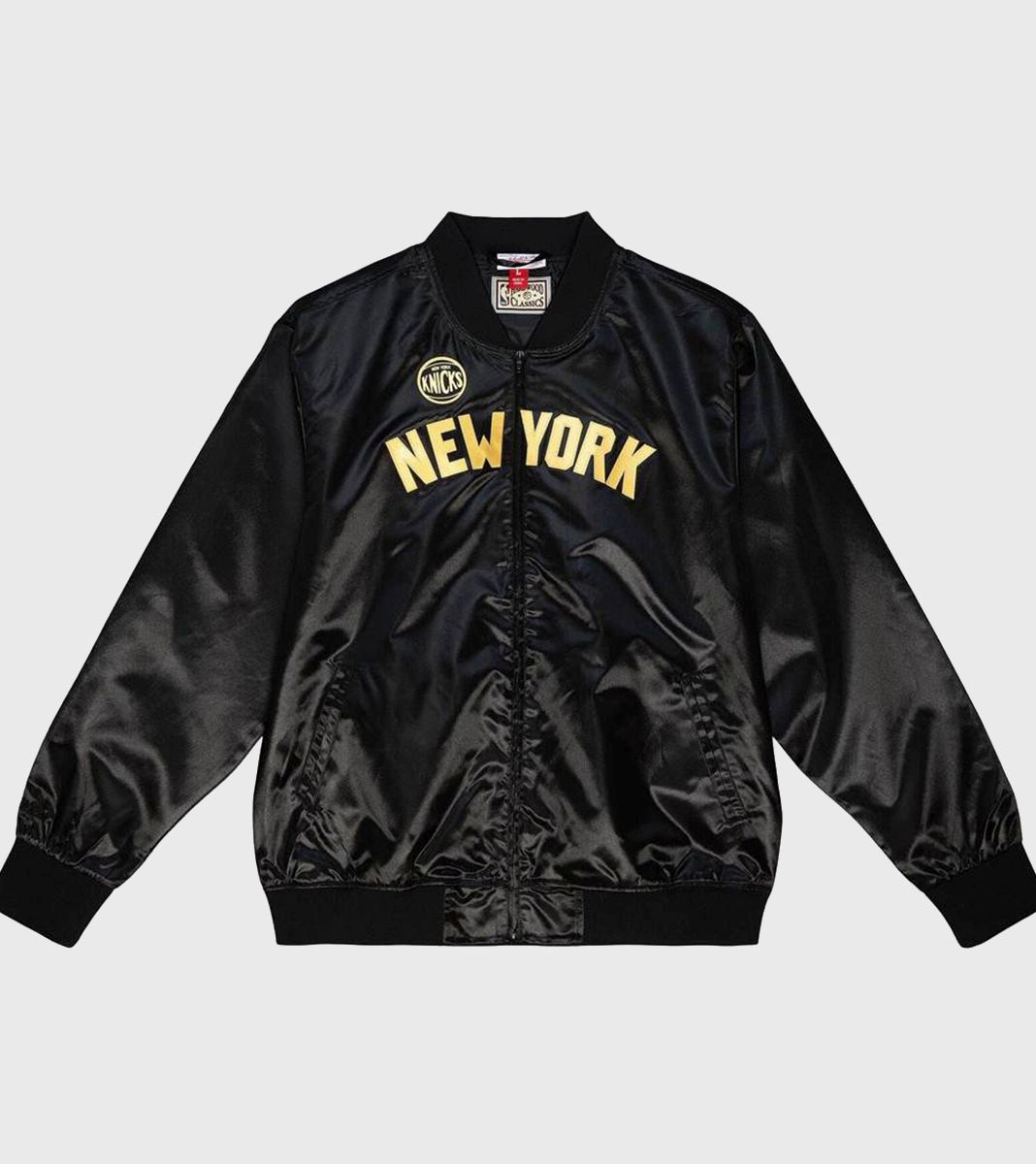 23SS/NY CHAPTER SATIN JACKET　Nylon STUSSY NY CHAPTER SATIN JACKET