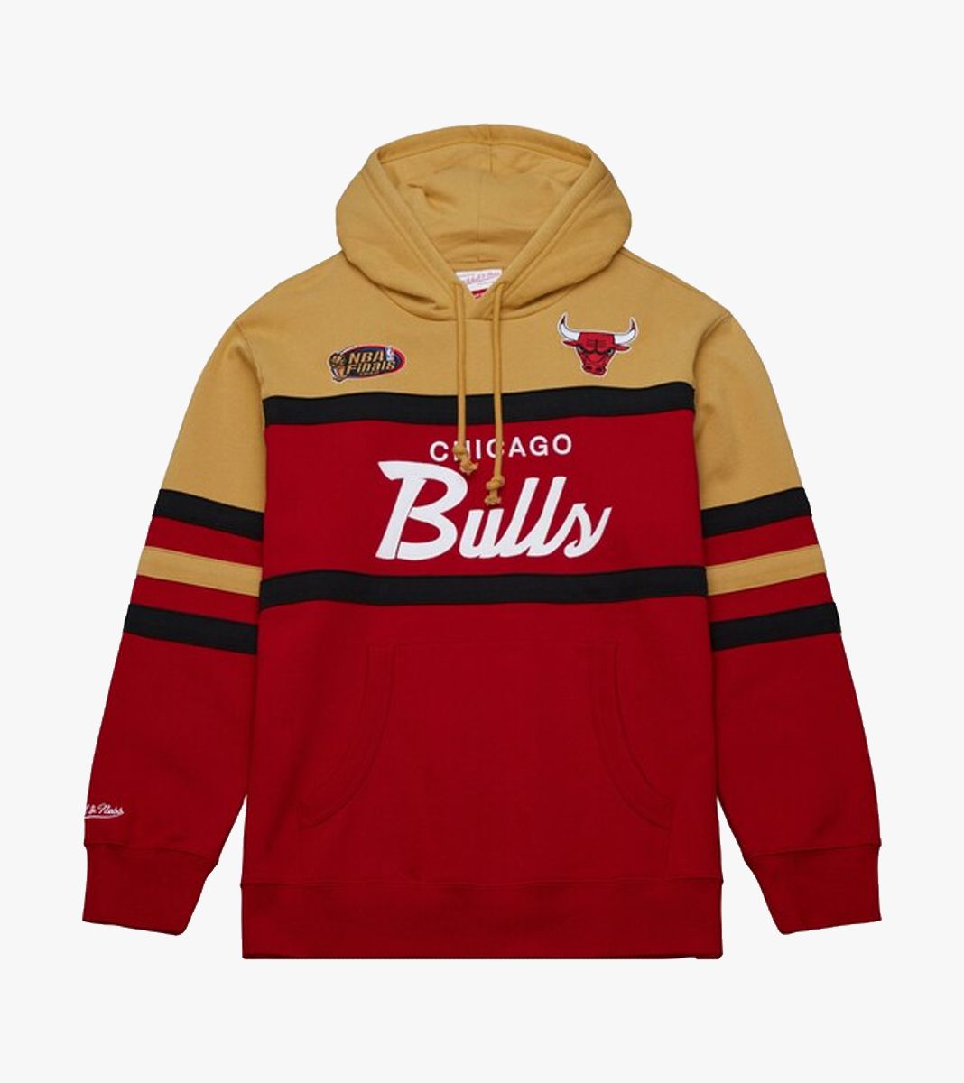 Punane Nba head coach hoodie bulls