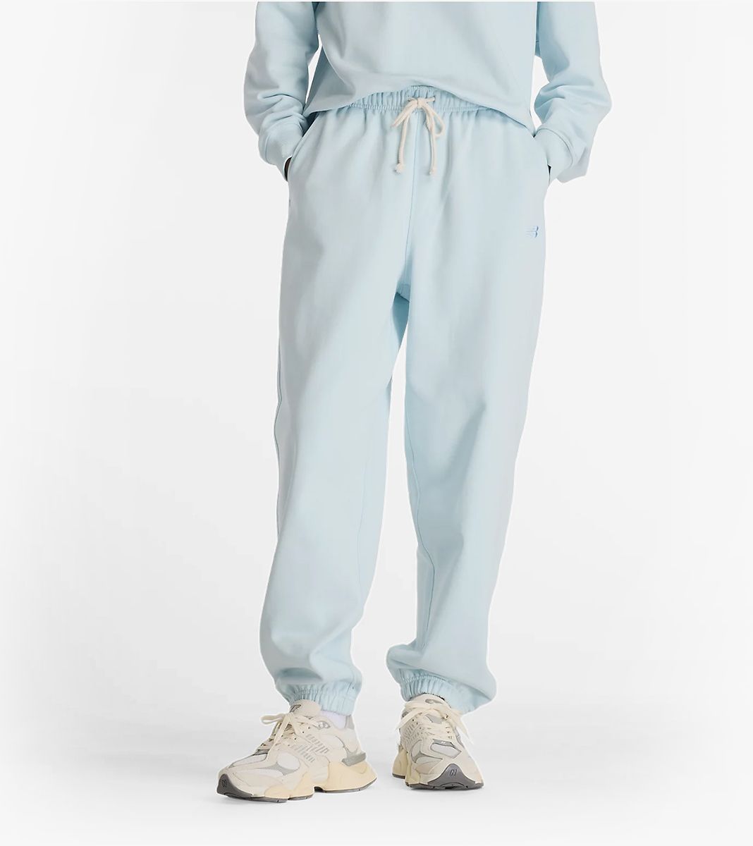 Blått Athletics french terry jogger