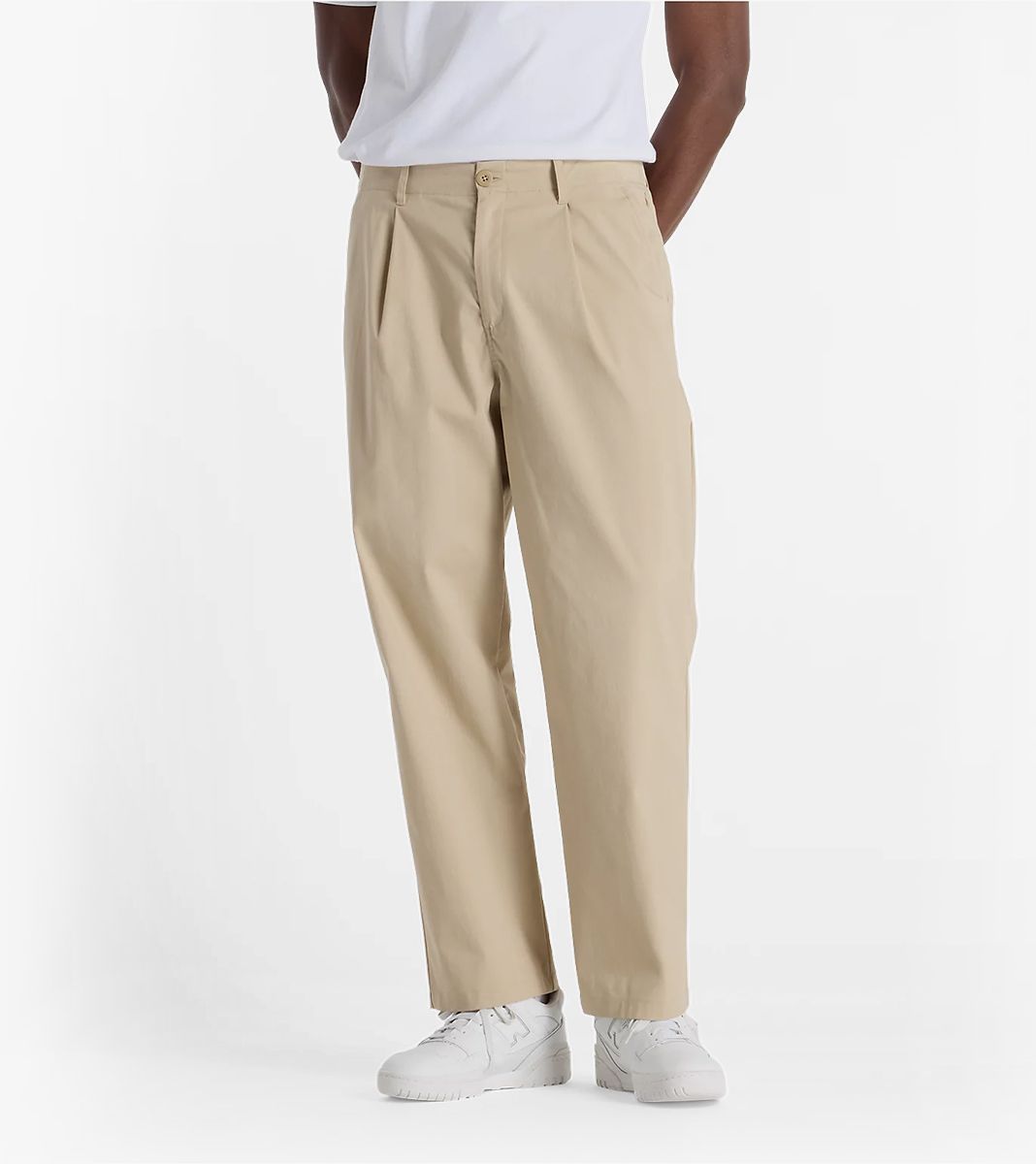 Beige Athletics relaxed trouser