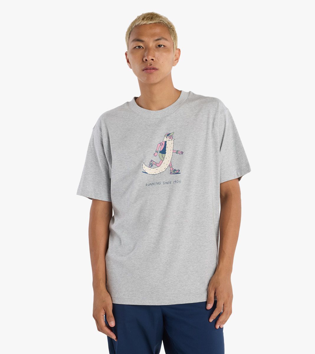 Hall Bearded runner t-shirt