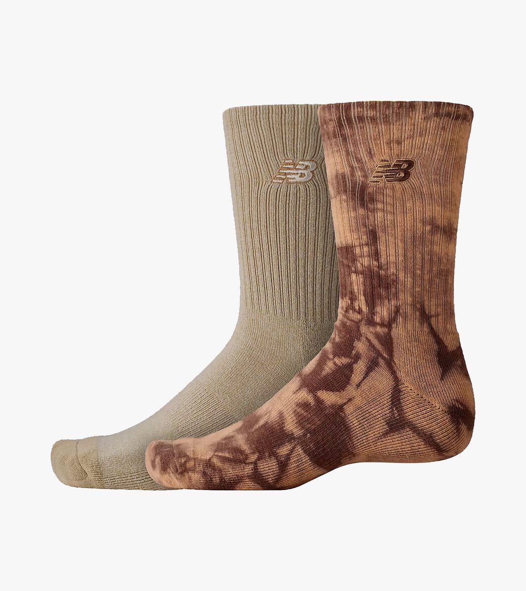 Įvairiaspalvė Lifestyle tie dye midcalf socks 2 packs