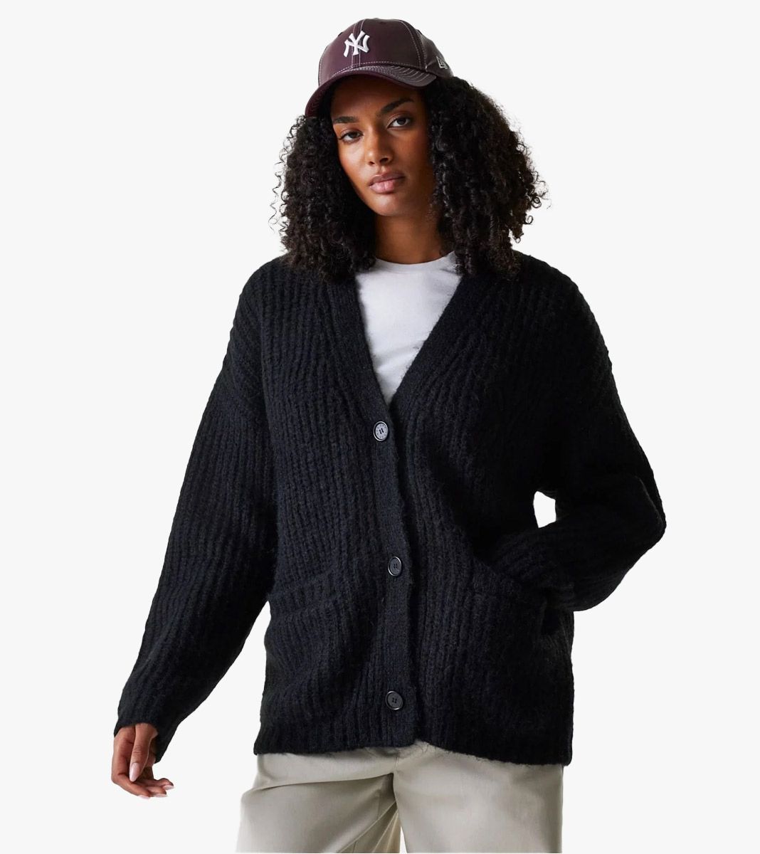 Musta FEMALE MLB KNIT CARDIGAN