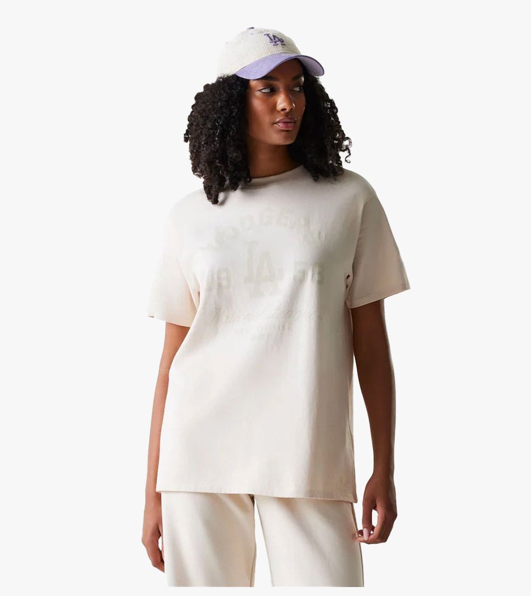 Beež Female mlb tonal graphic os tee