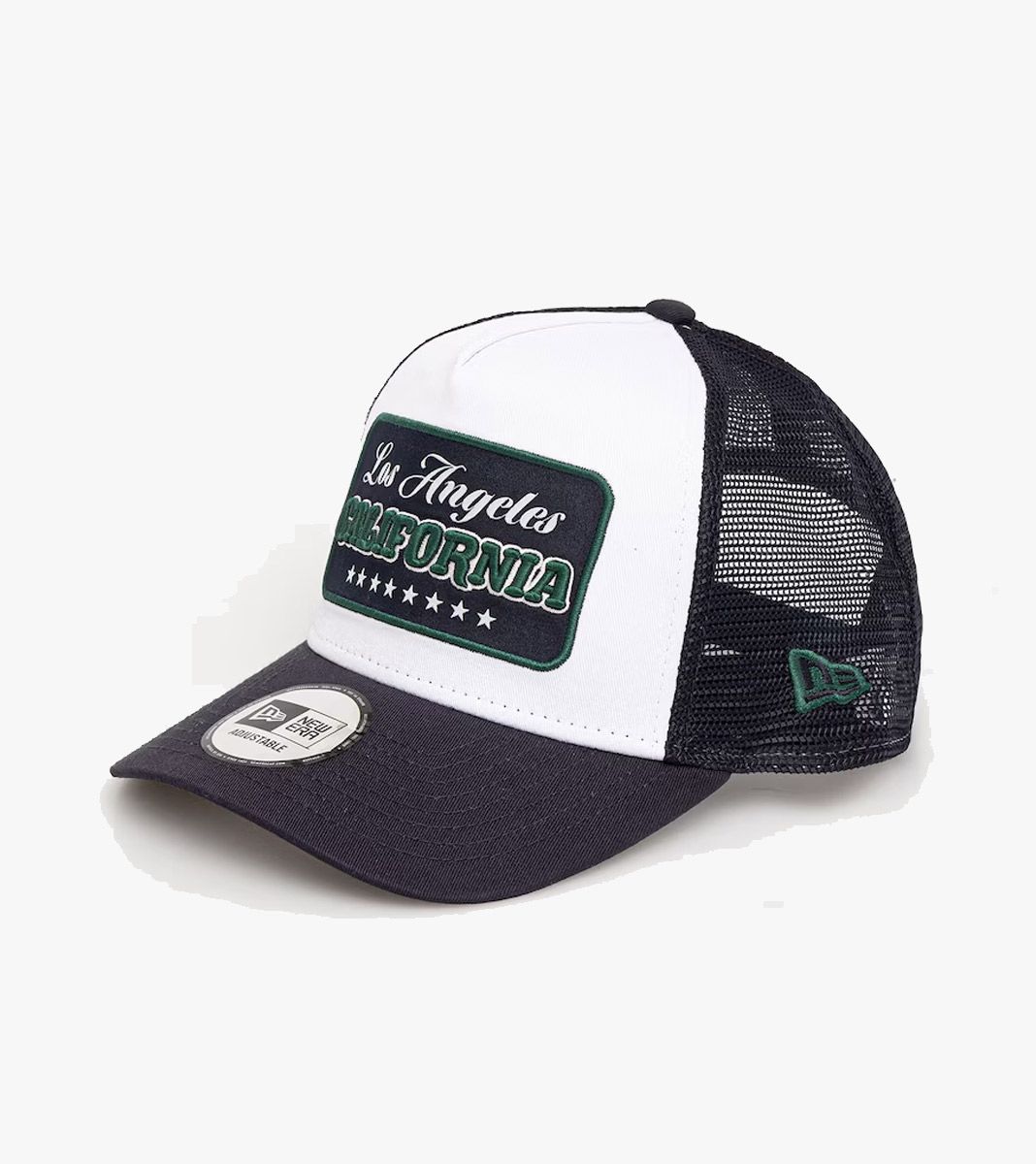 Mėlyna Location patch trucker