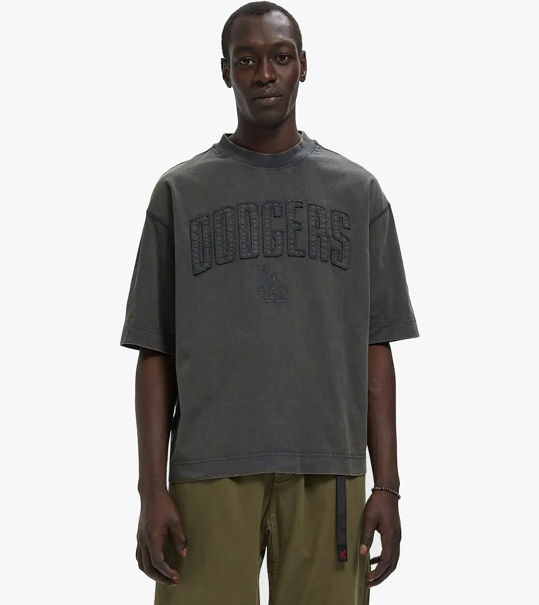 Grey MLB WASHED BOXY TEE