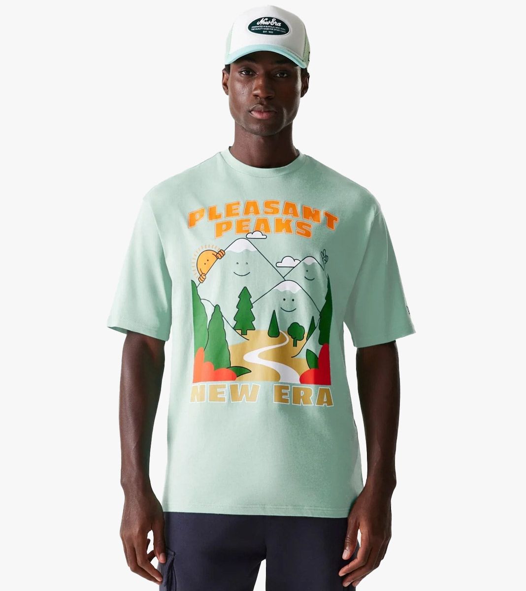 Žalia Ne outdoor grphc os tee