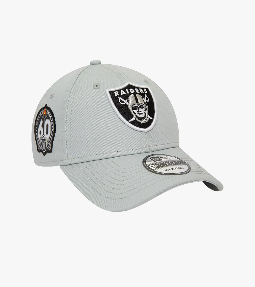 Pilka Side patch 9forty raiders