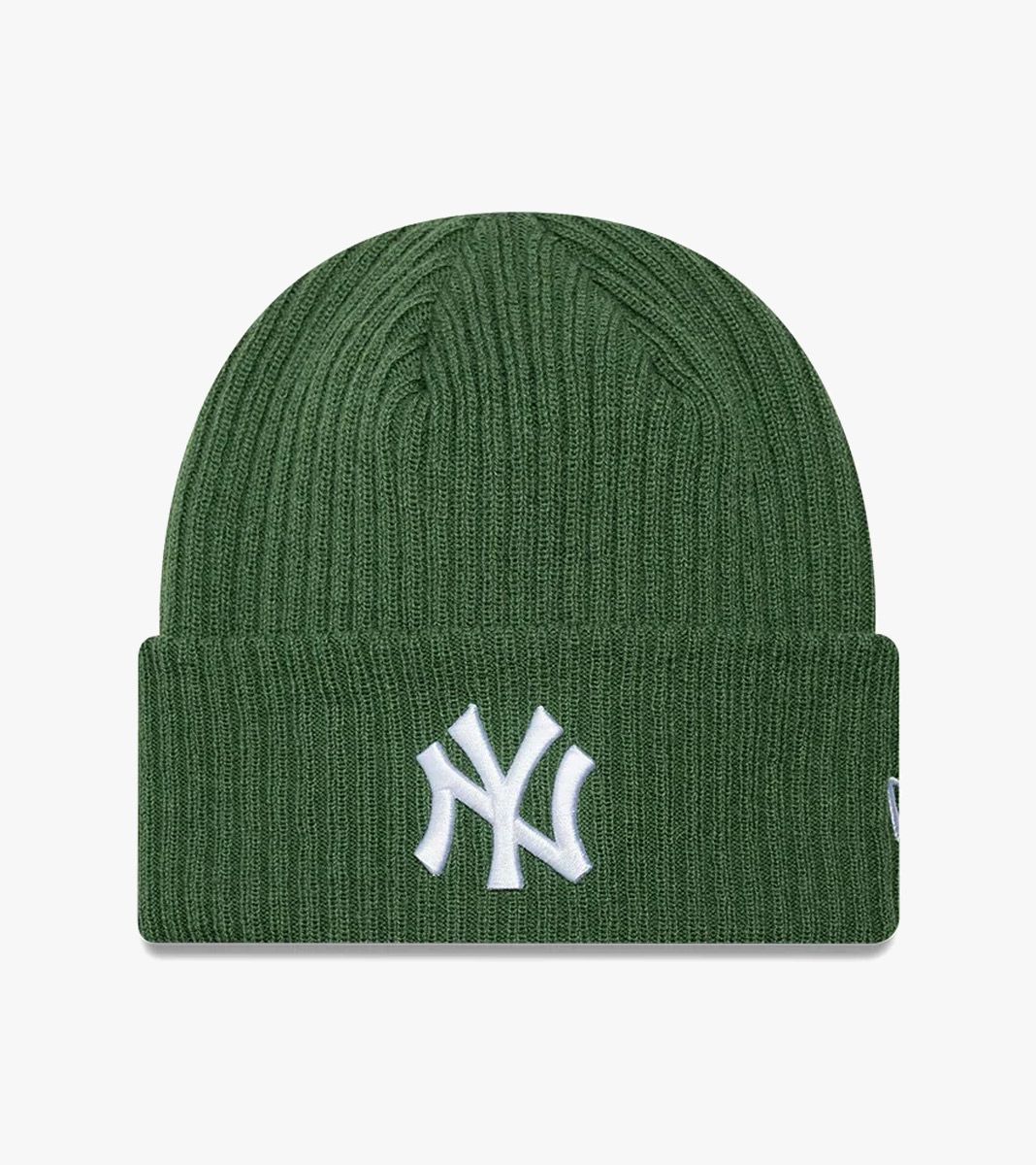 Grönt Wide cuff beanie