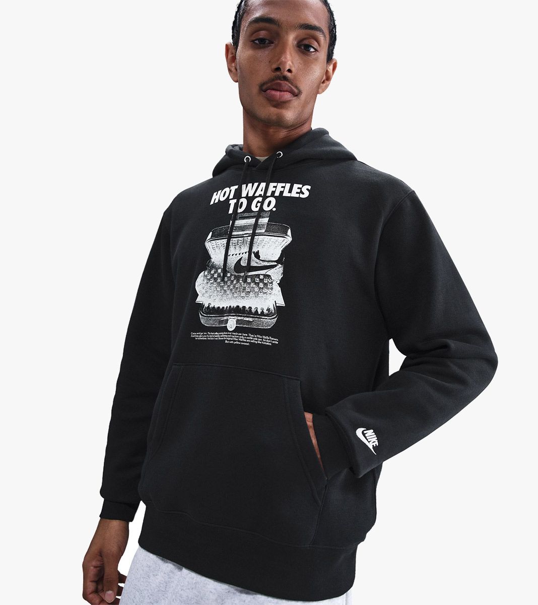 Musta M NK CLUB BB GX HOODIE REISSUE