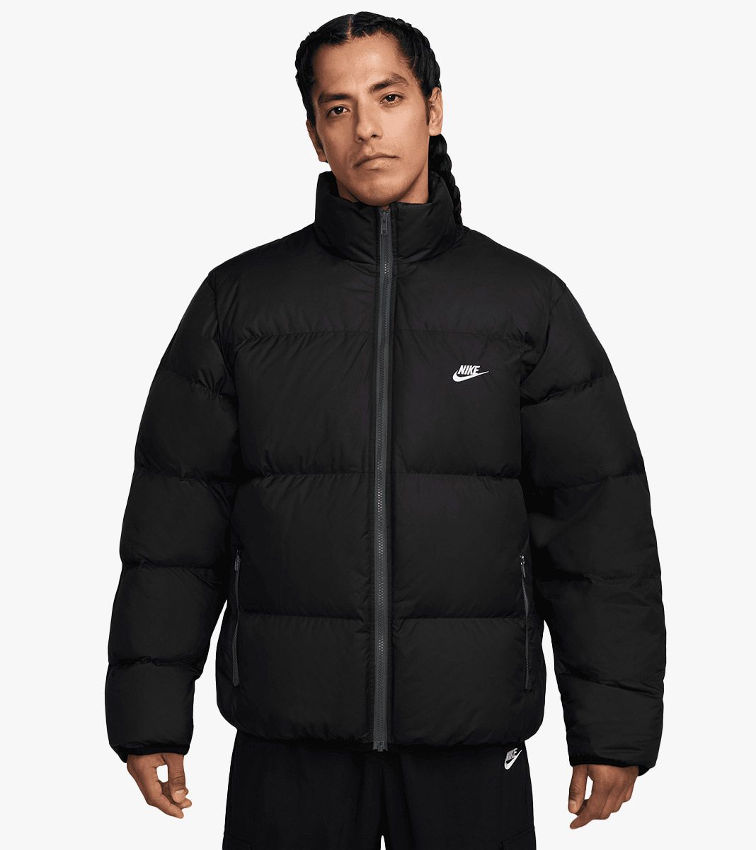 Svart M nk tf club puffer jacket 650