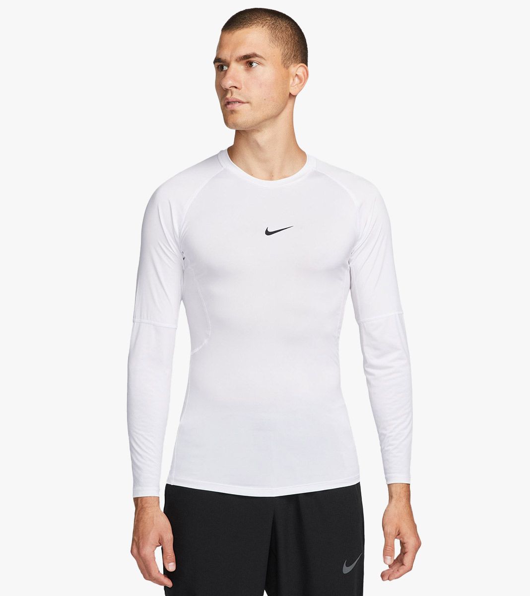 White M NP DF TIGHT TOP LS