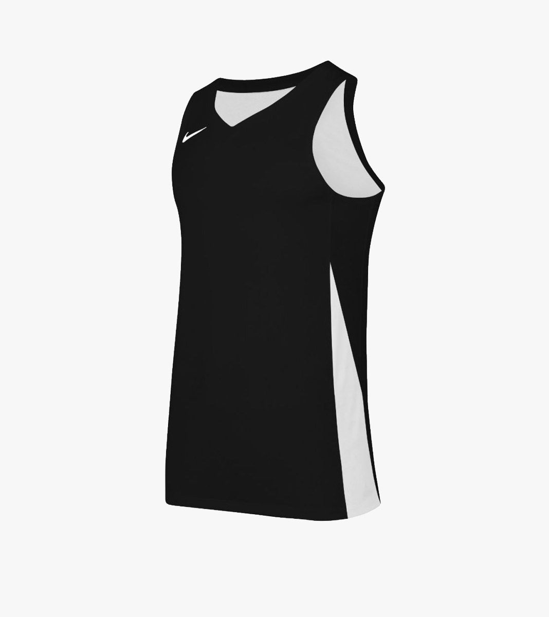 Svart Mens team basketball reversible jersey