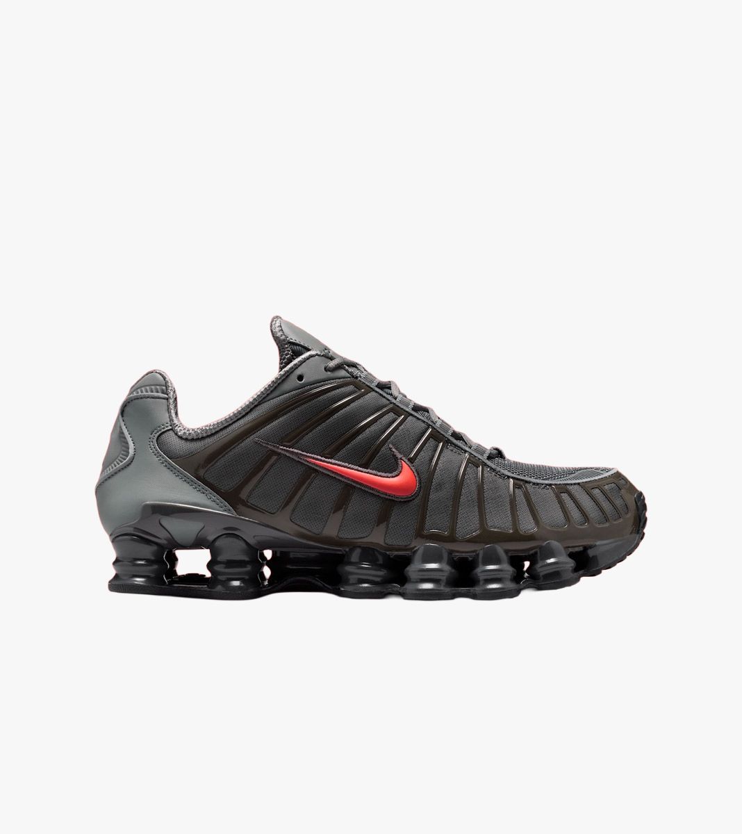 Grått Nike shox tl se