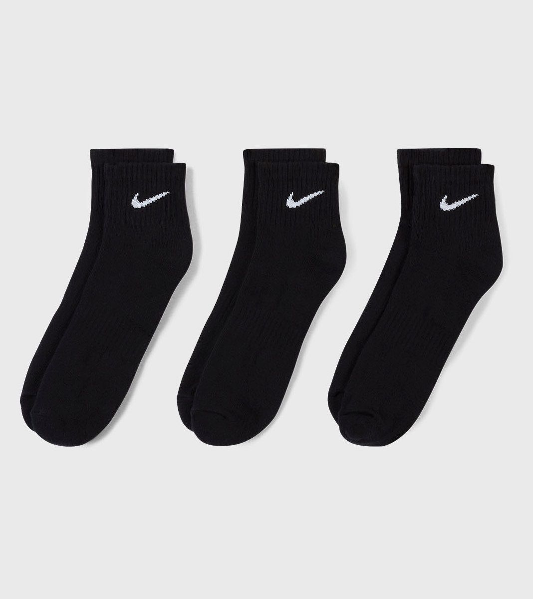 Melna U NK EVERYDAY CUSH ANKLE 3PR