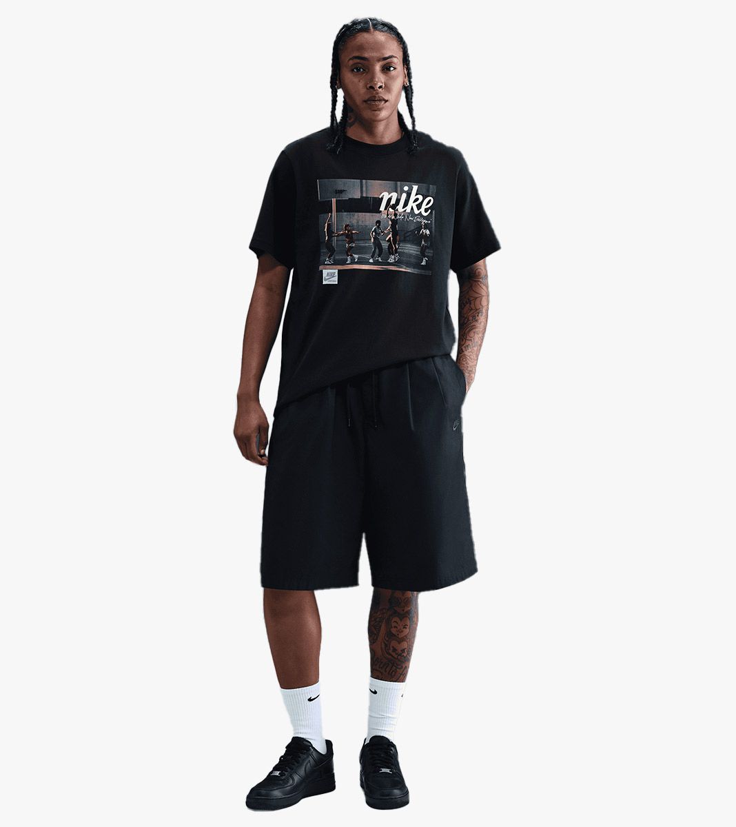 Black W NK TEE BB PHOTO