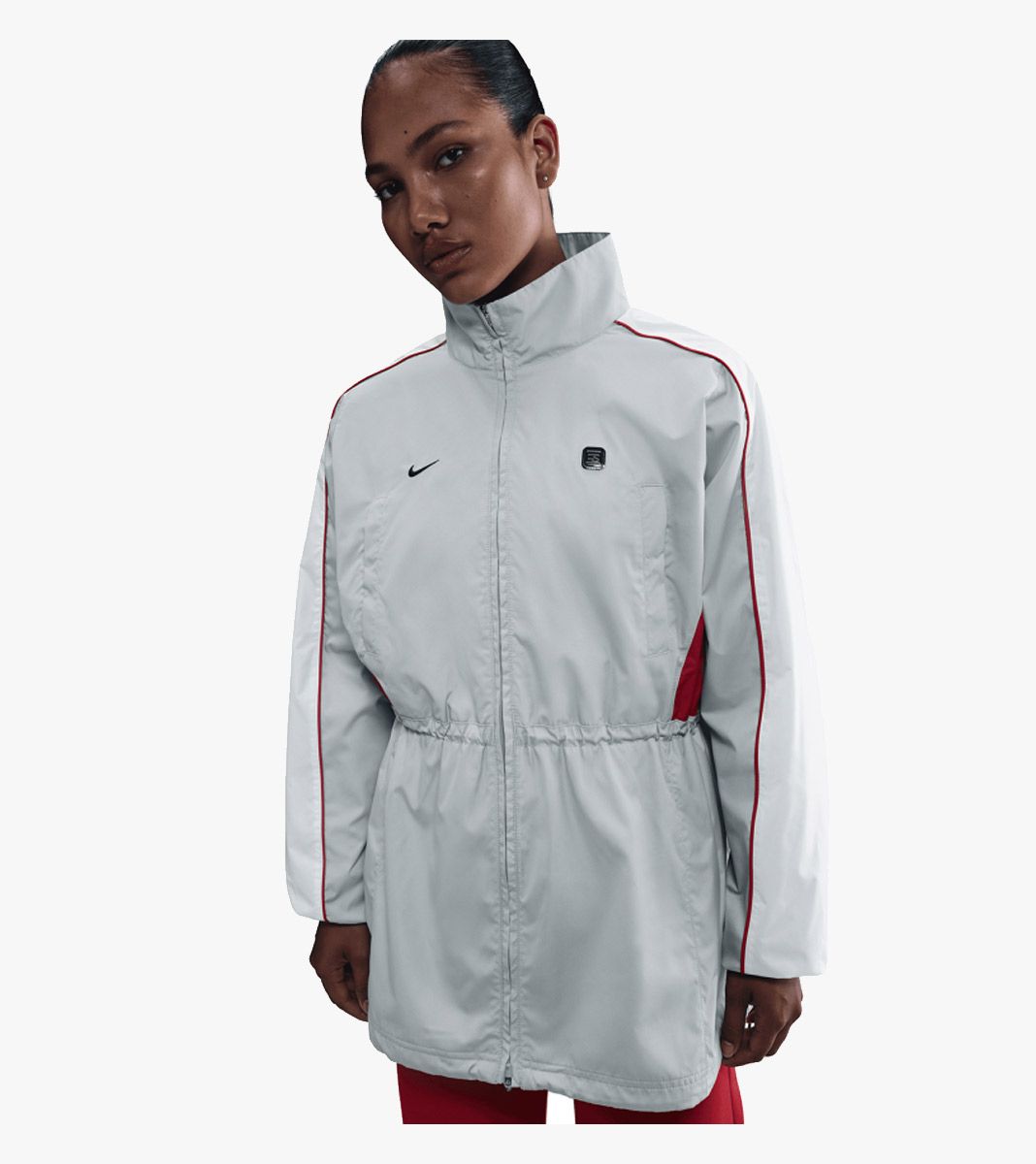 Pelēka W NSW JKT WVN SHOX