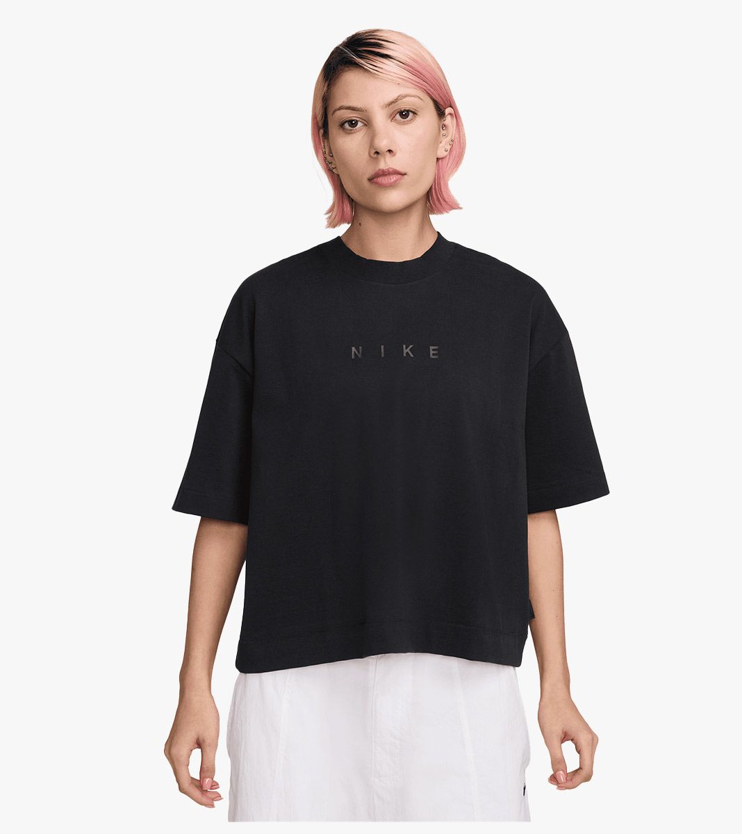 Juoda W nsw luxe ss tee boxy