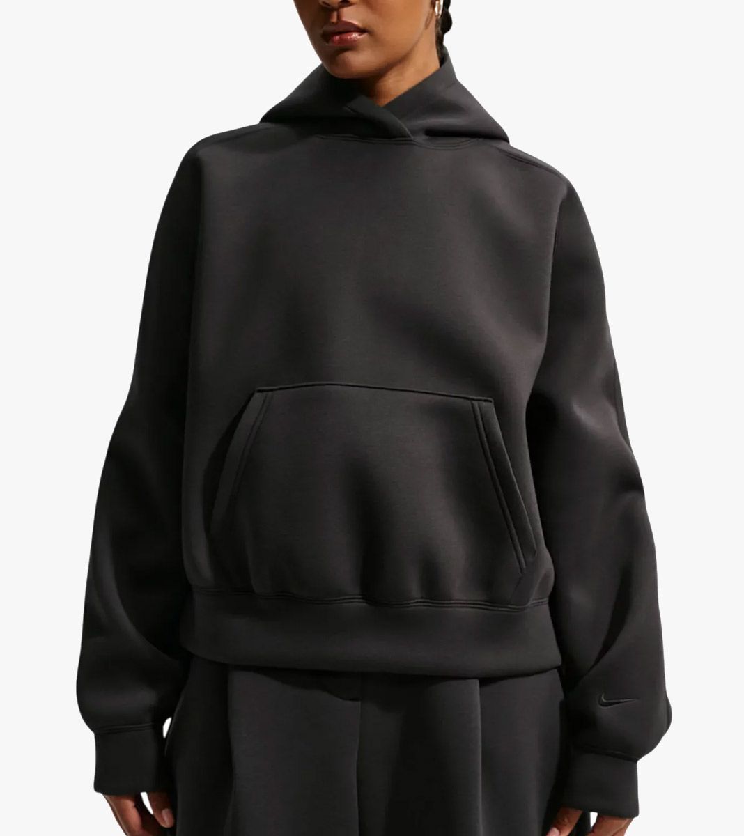 Melna W NSW PREGAME FLC ZIP HOOD PO