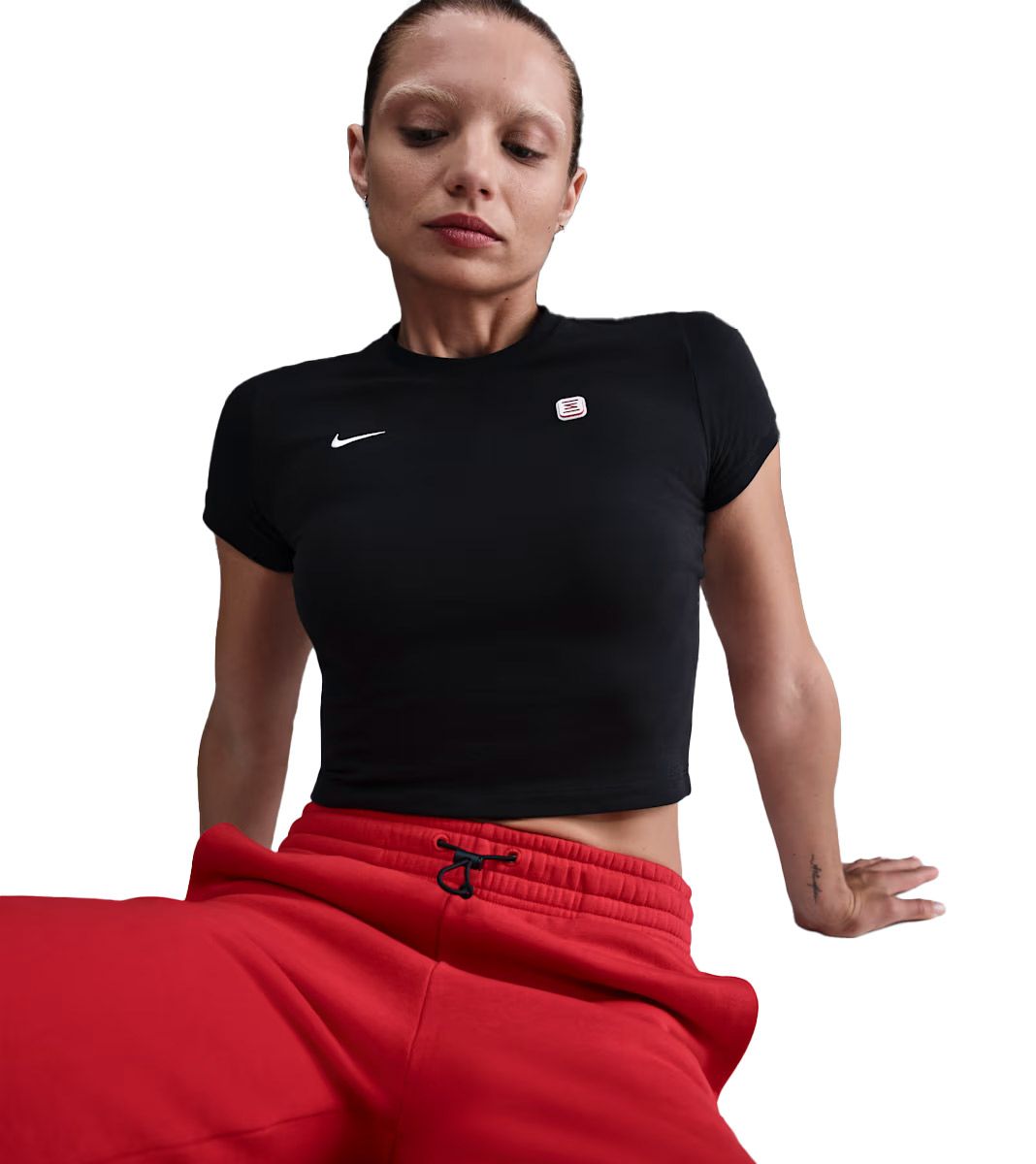 Svart W shox grx tee