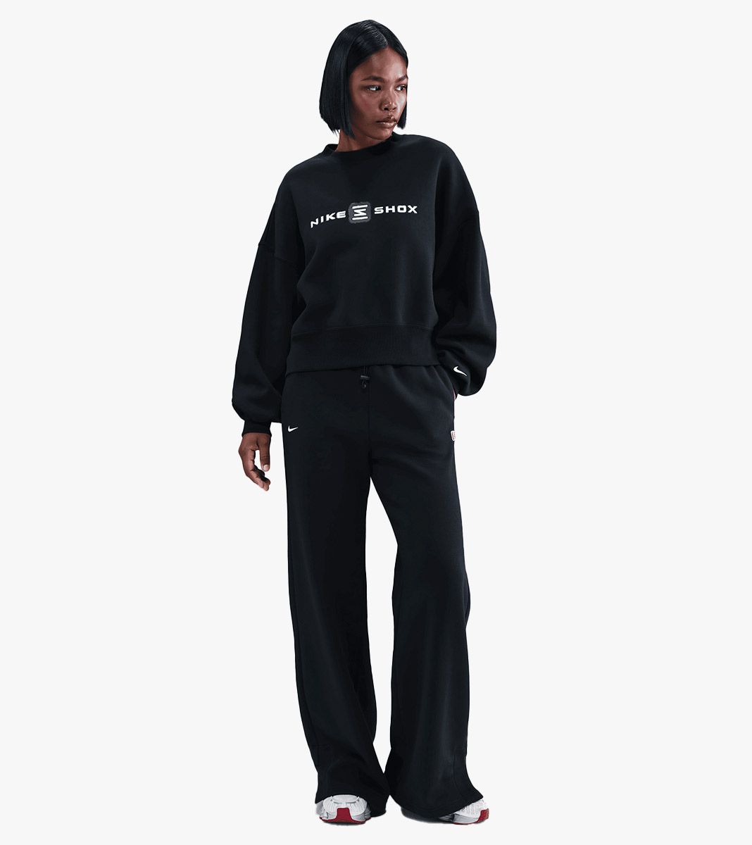Melna W SHOX PHOENIX FLC CREW