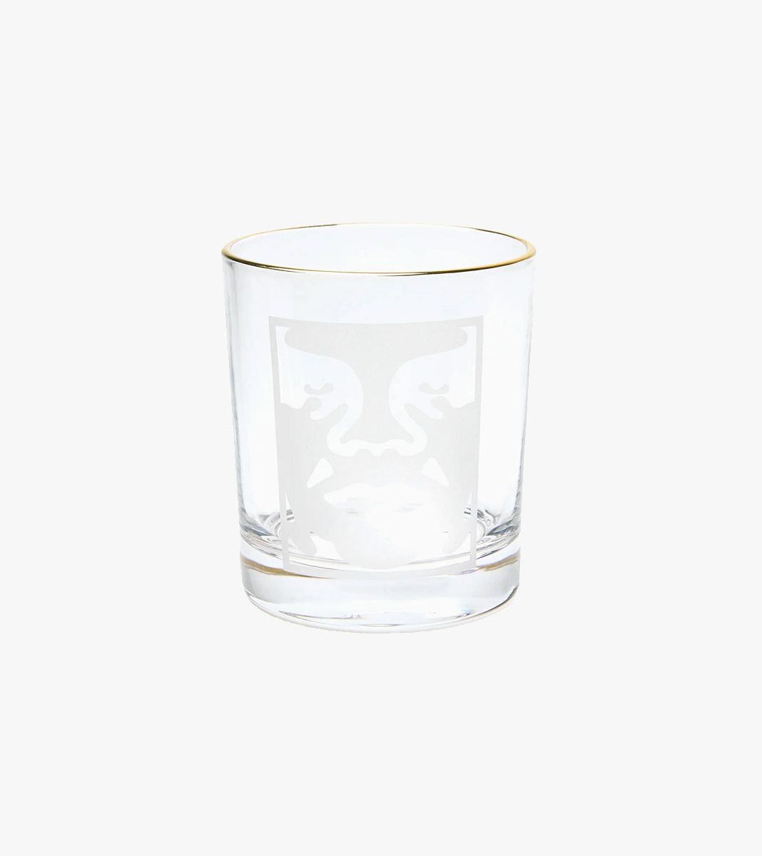 Krāsaina BOLD LOGO DRINKING GLASS