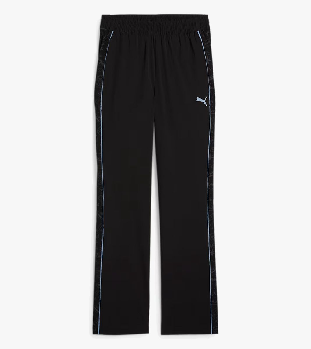 Svart Puma x sophia chang aop wide leg pants