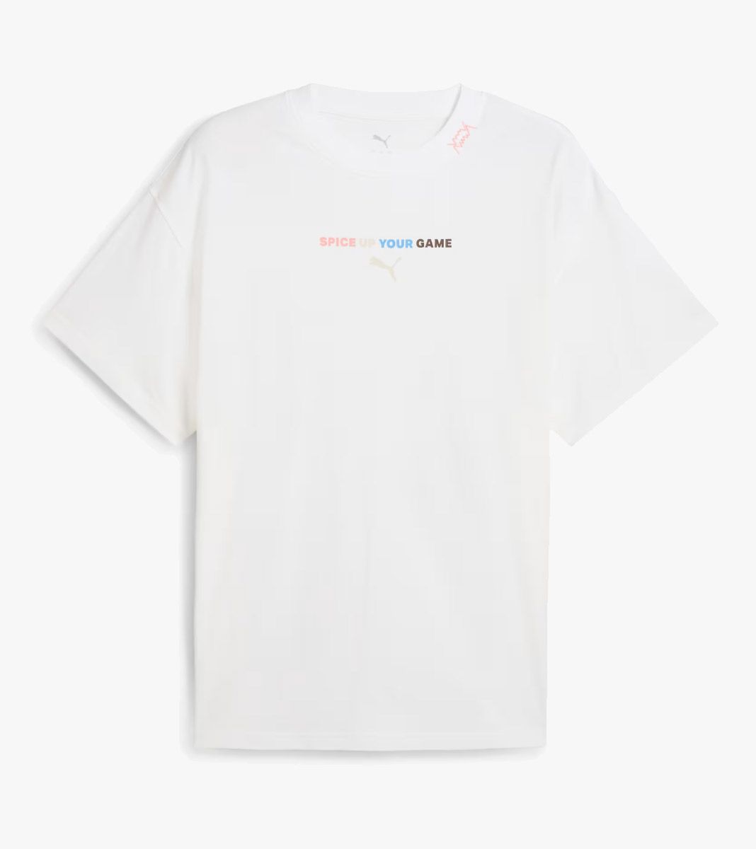White SPICY DYLAN TEE