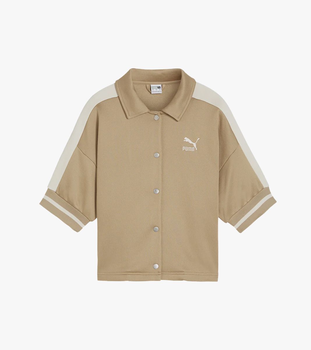 Beige T7 FOR THE FANBASE TRACK JACKET