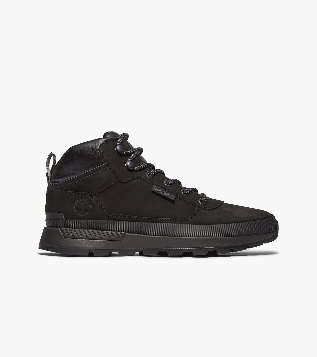 Svart Fltk mid lace sneaker