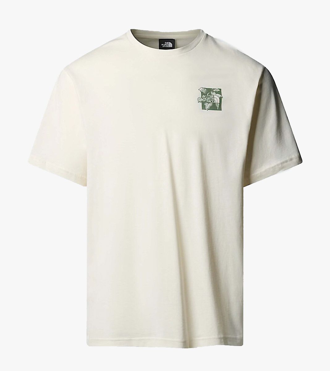 Valkoinen M CONNECT RELAXED SS TEE-GRAPHIC