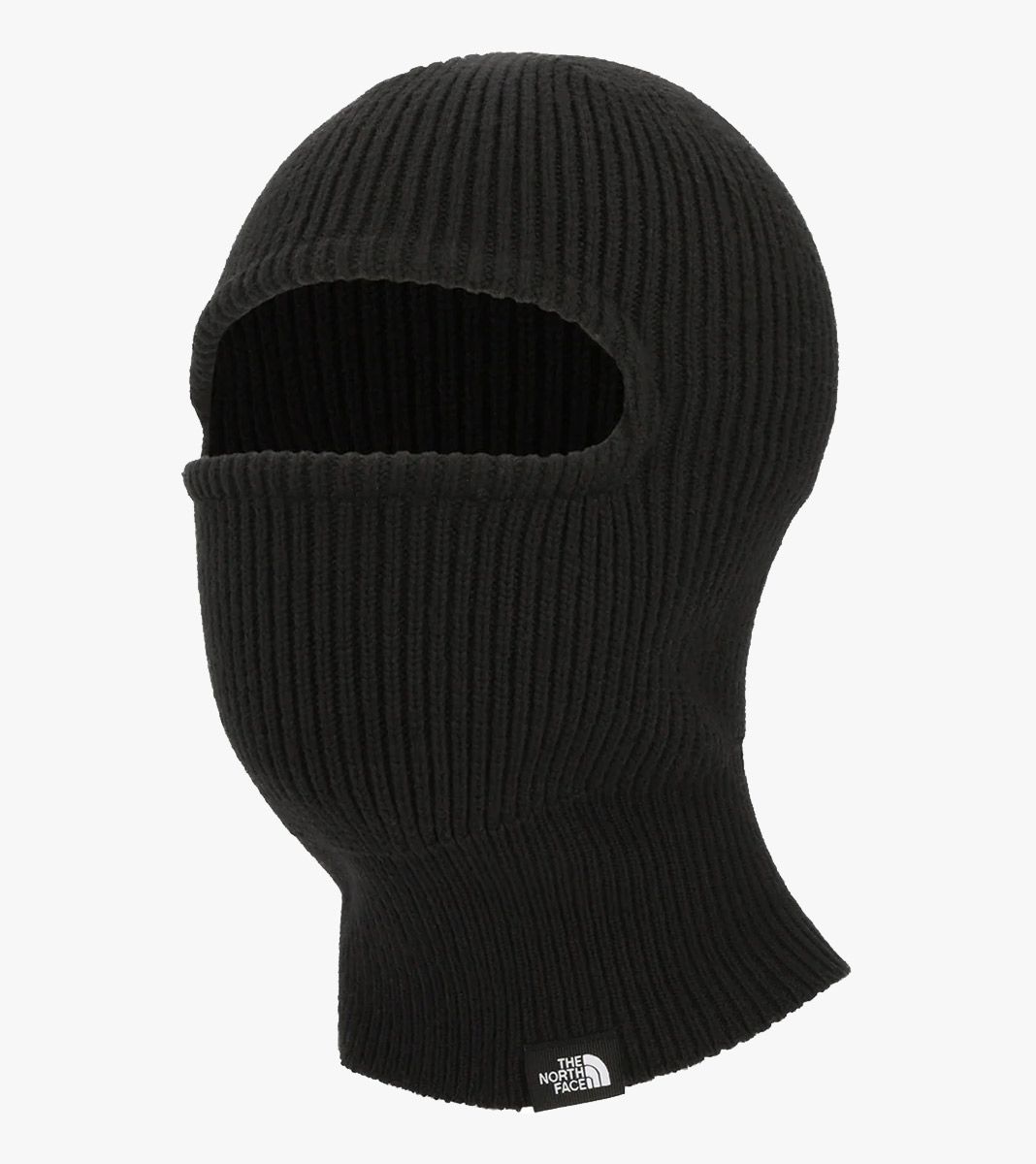 Juoda Tnf logo box knit balaclava