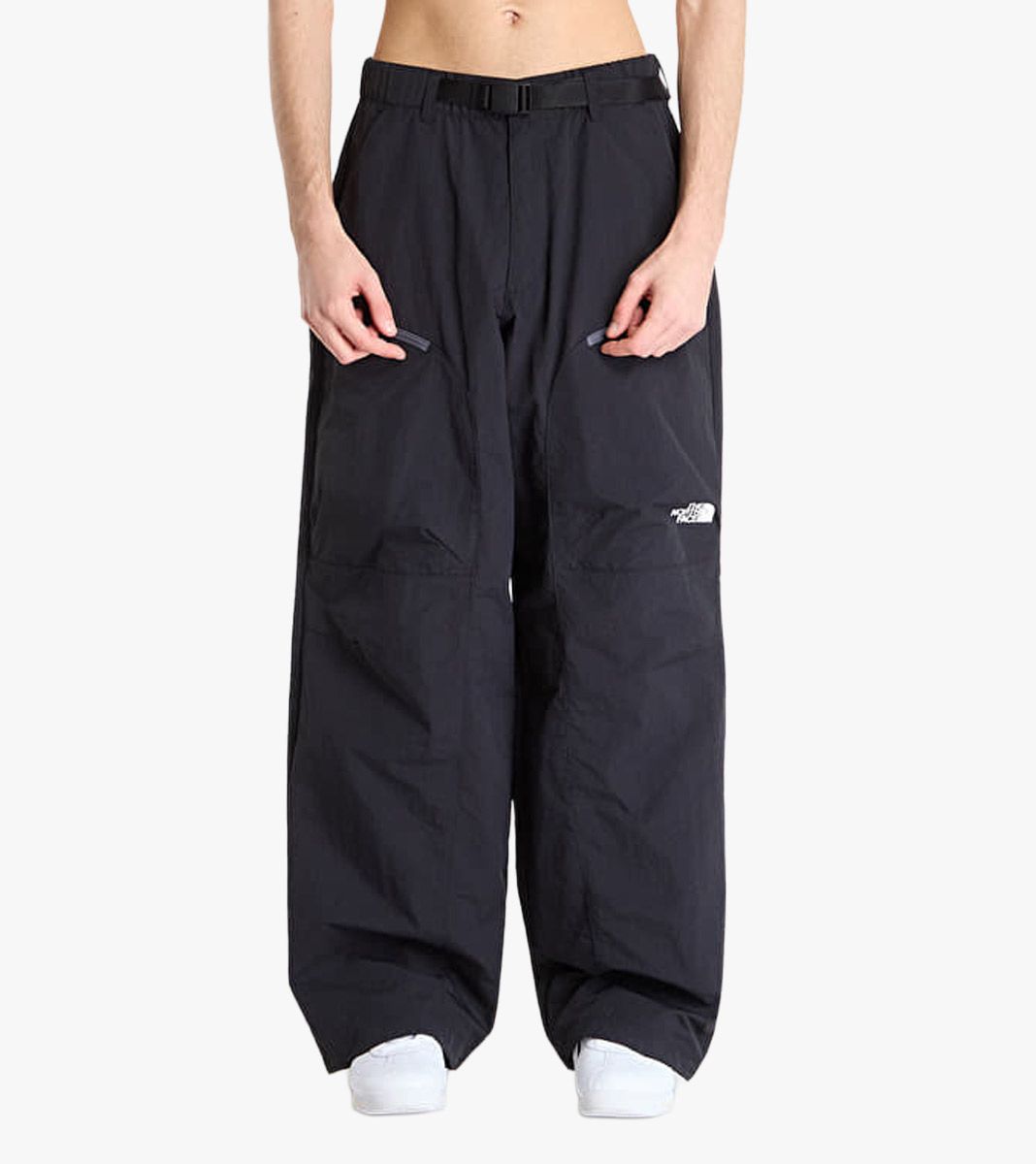 Svart U nse belted pant