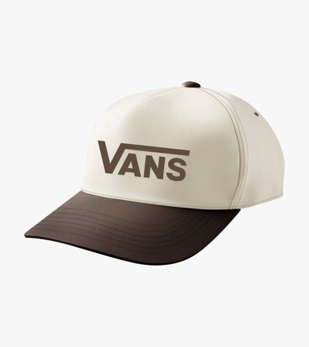 Brown DROP V LOGO SNAPBACK
