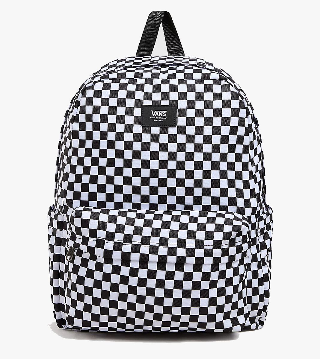 Juoda Old skool check backpack