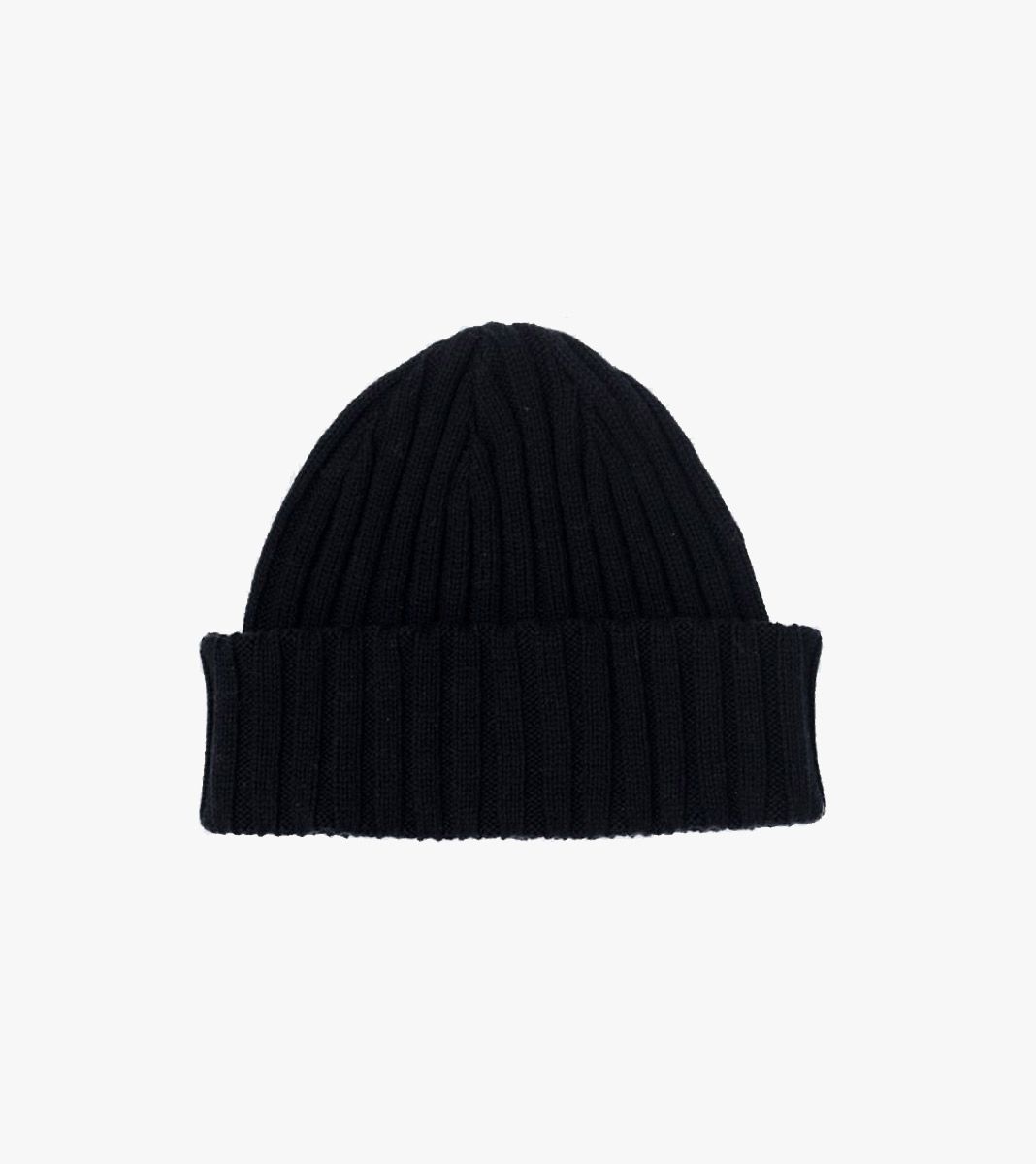 Svart Raju merino beanie