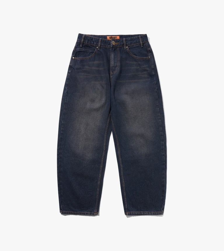 solar fade denim jeans