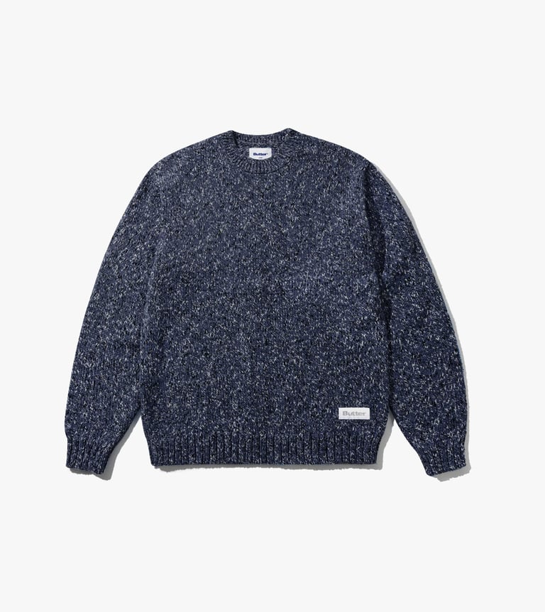 speckle knit sweater