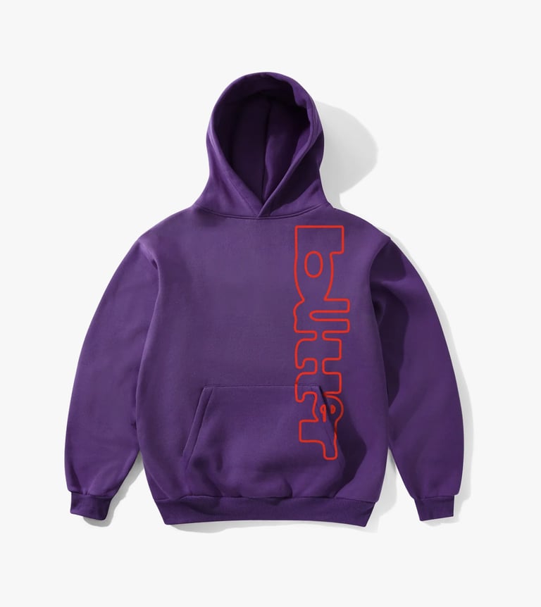 warped pullover hood