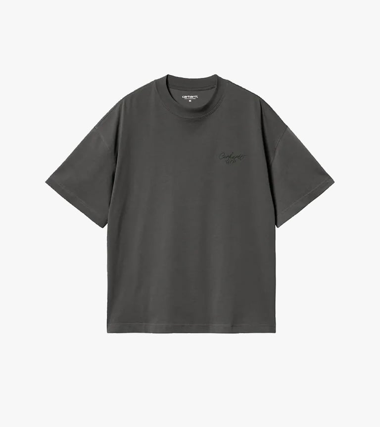 s/s signature script t-shirt