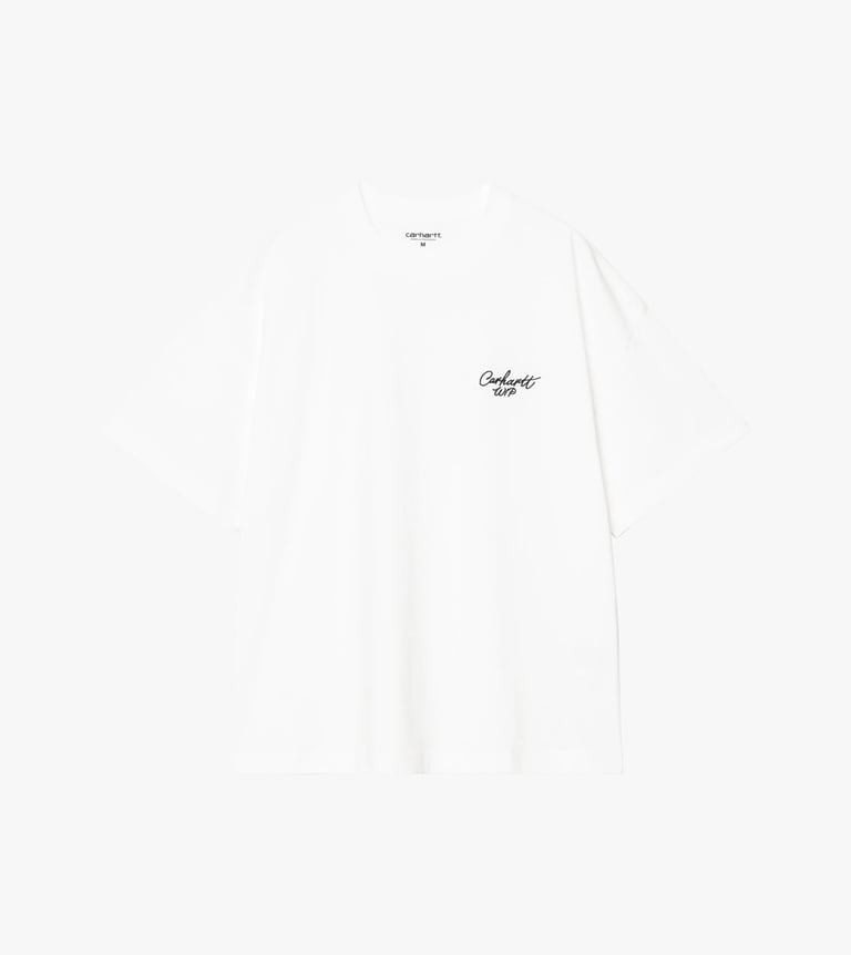 s/s signature script t-shirt