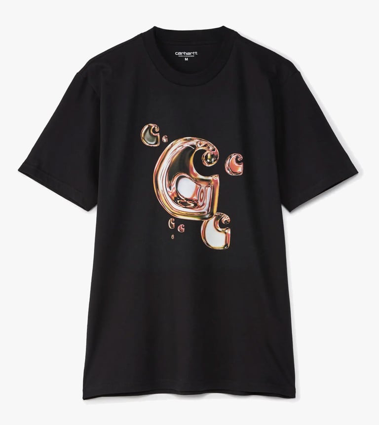 s/s solar chrome c-logo t-shirt
