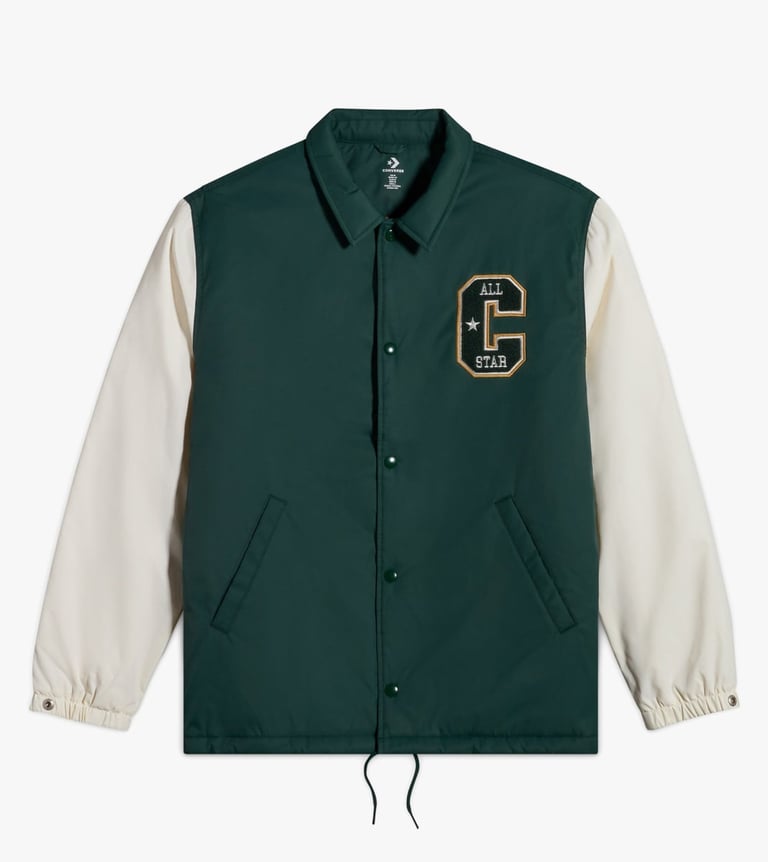 color blocked coaches jacket