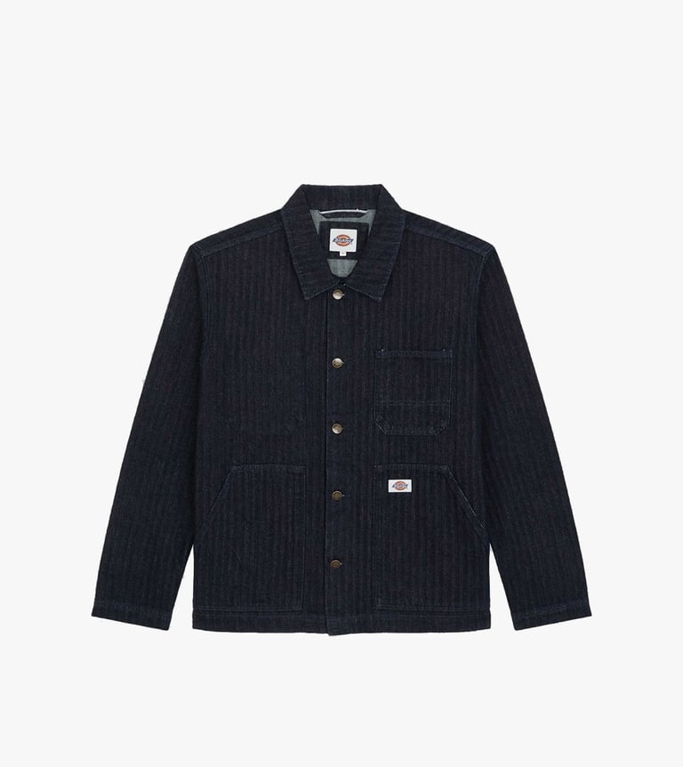 selvedge herringbone barn denim jacket