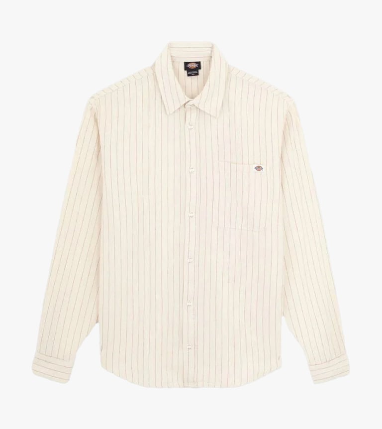 service stripe shirt longsleeve