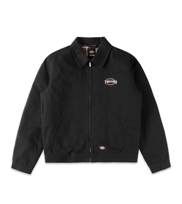 thrasher x dickies jacket